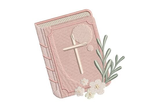 Floral Bible Embroidery